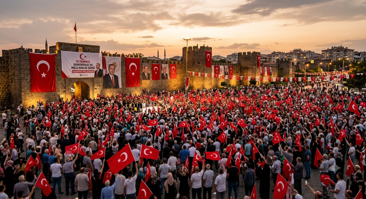 Diyarbakır'da 15 Temmuz Hazırlıkları Başladı