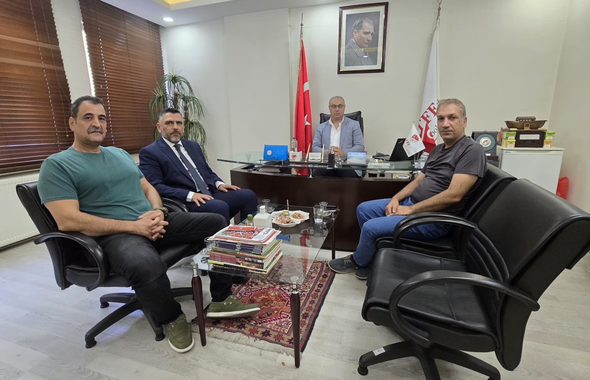 GGC Yönetiminden TFF Bölge Müdürü Serkan Bayhan’a Spor Basını Ve Futbol Gündemli Ziyaret