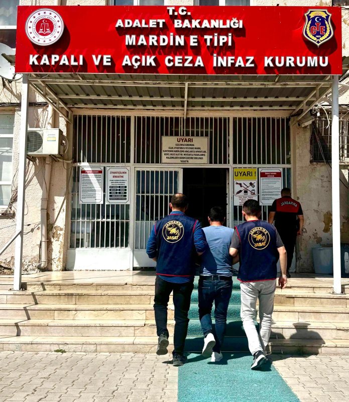 Mardin’de 77 Yıl Hapis Cezası Bulunan 5 Firari Yakalandı