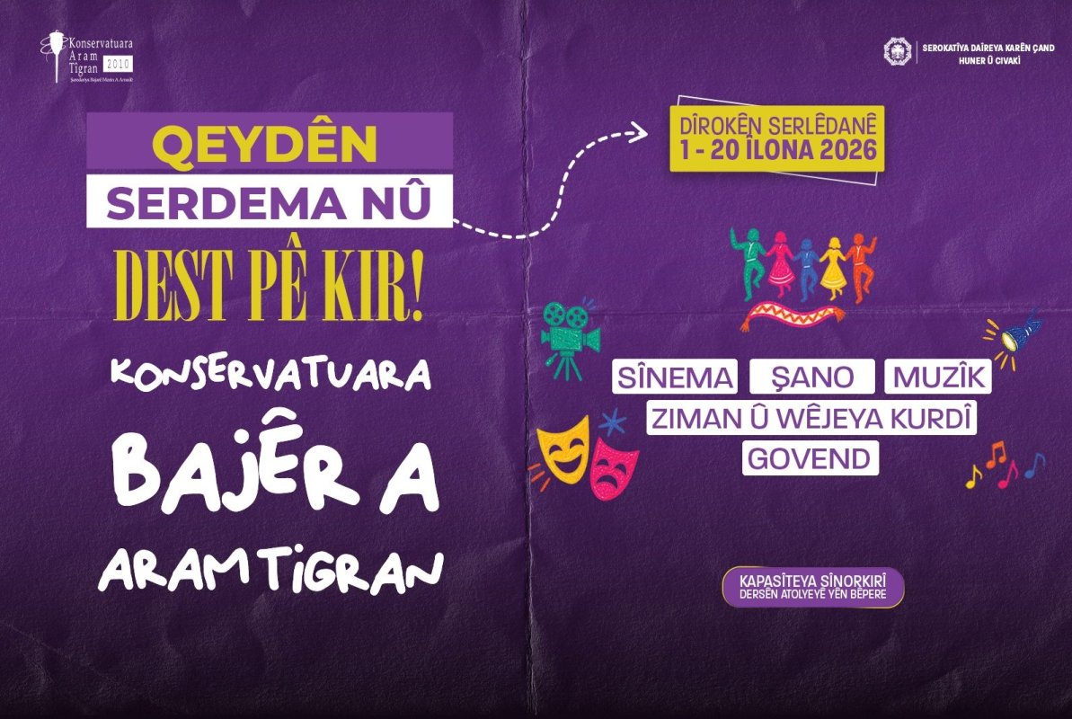 Aram Tigran Kent Konservatuvarı’nda Sanat Eğitimleri Yeniden Başlıyor
