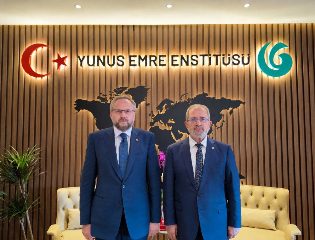 AK Parti Diyarbakır Milletvekili Mehmet Sait Yaz’dan Yunus Emre Enstitüsüne ziyaret
