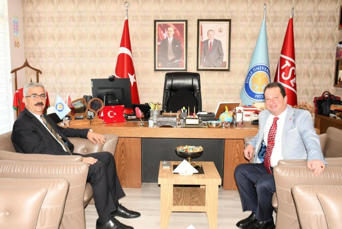 Başsavcı Ali İrfan Yılmazdan Dicle Üniversitesine Veda Ziyareti