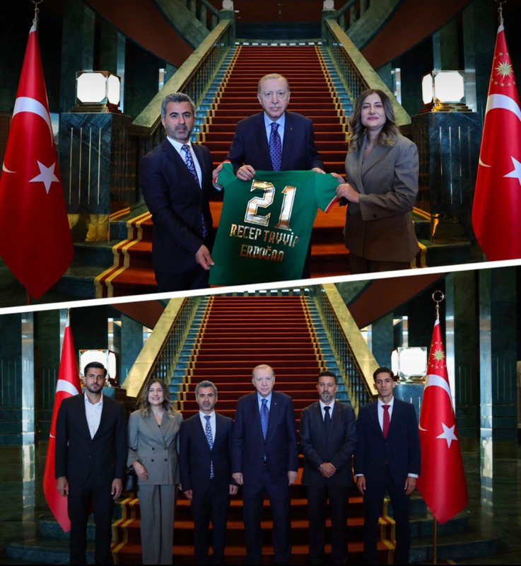 Nahit Eren’den Erdoğan’a Amedspor Forması