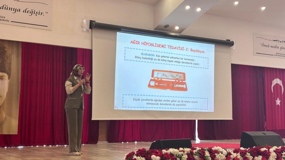 Adıyaman’da ‘Tip 1 Diyabet ve Okulda Sağlık’ eğitimi düzenlendi