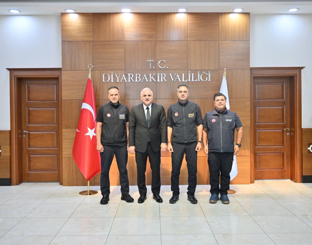 AFAD Yöneticilerinden Vali Murat Zorluoğluna Ziyaret