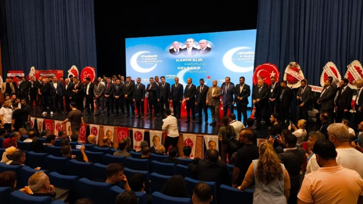 MHP Diyarbakır’da 15. Olağan Kongre: Hasan Özcoşkun başkanlığındaki yeni yönetim listesi belli oldu