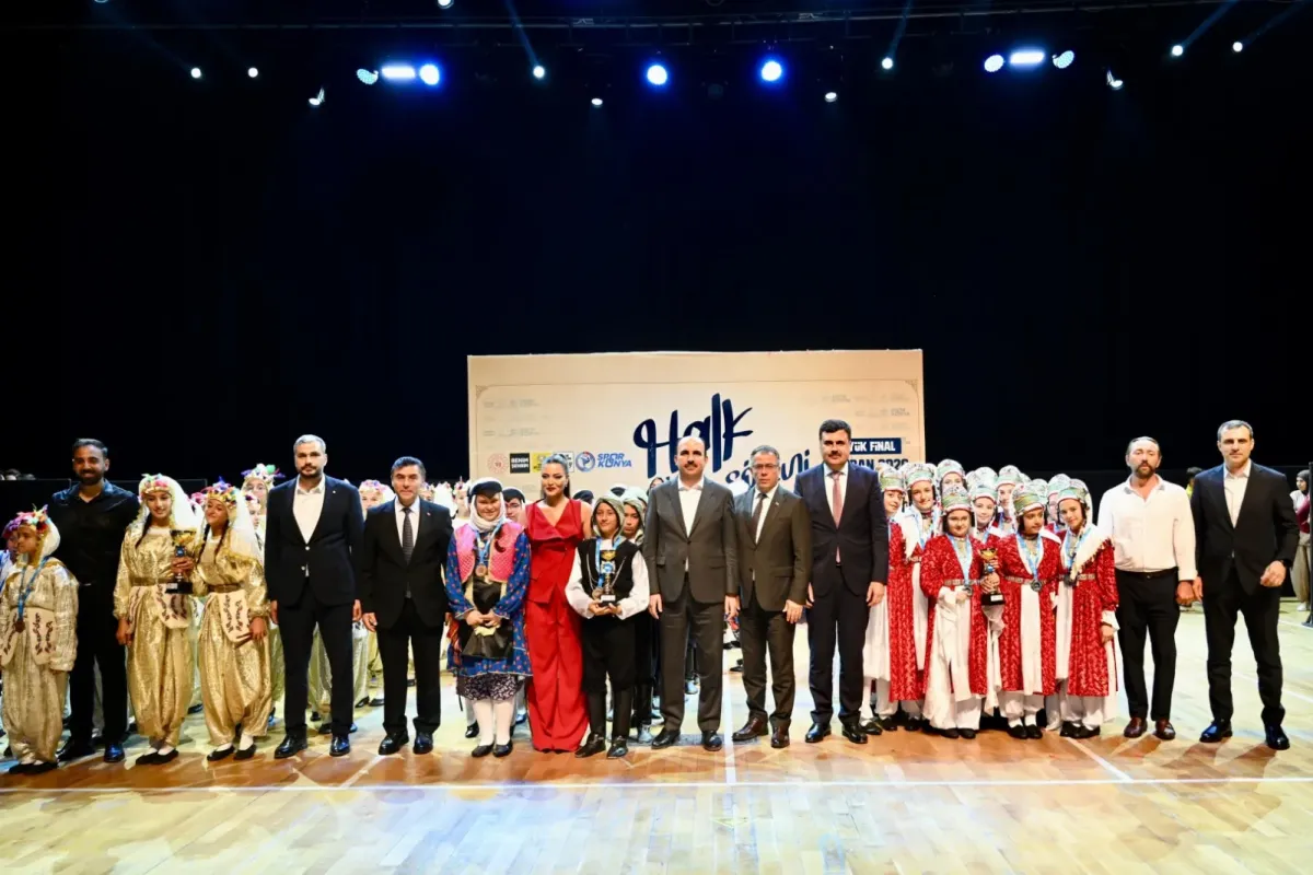 Konya’da Halk Oyunları Şöleni Finali Tamamlandı
