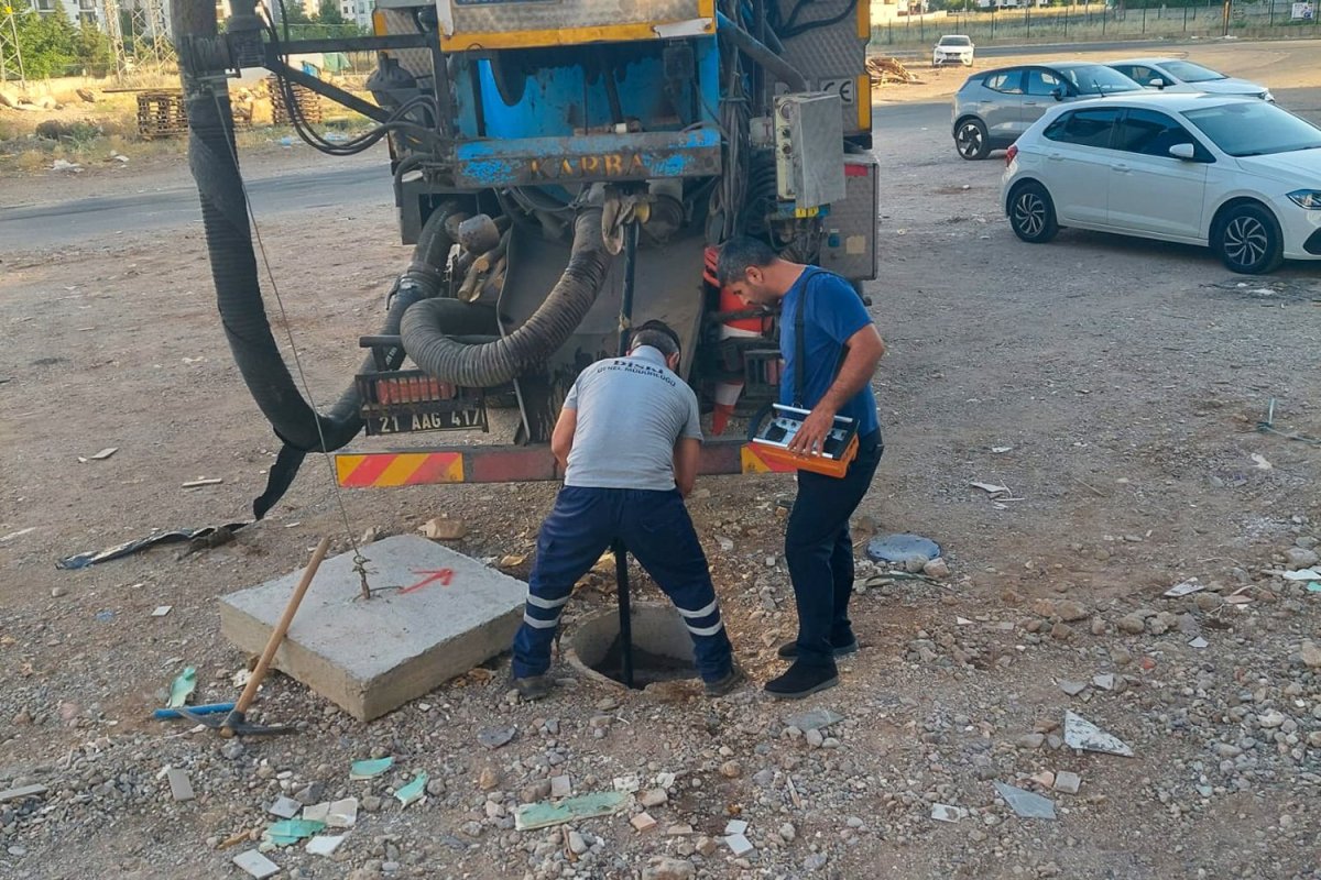 Diyarbakır DİSKİ'den 72 Saatlik Zorlu Mesai