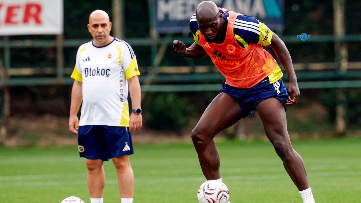 Fenerbahçe'de Romelu Lukaku ilk antrenmanına çıktı