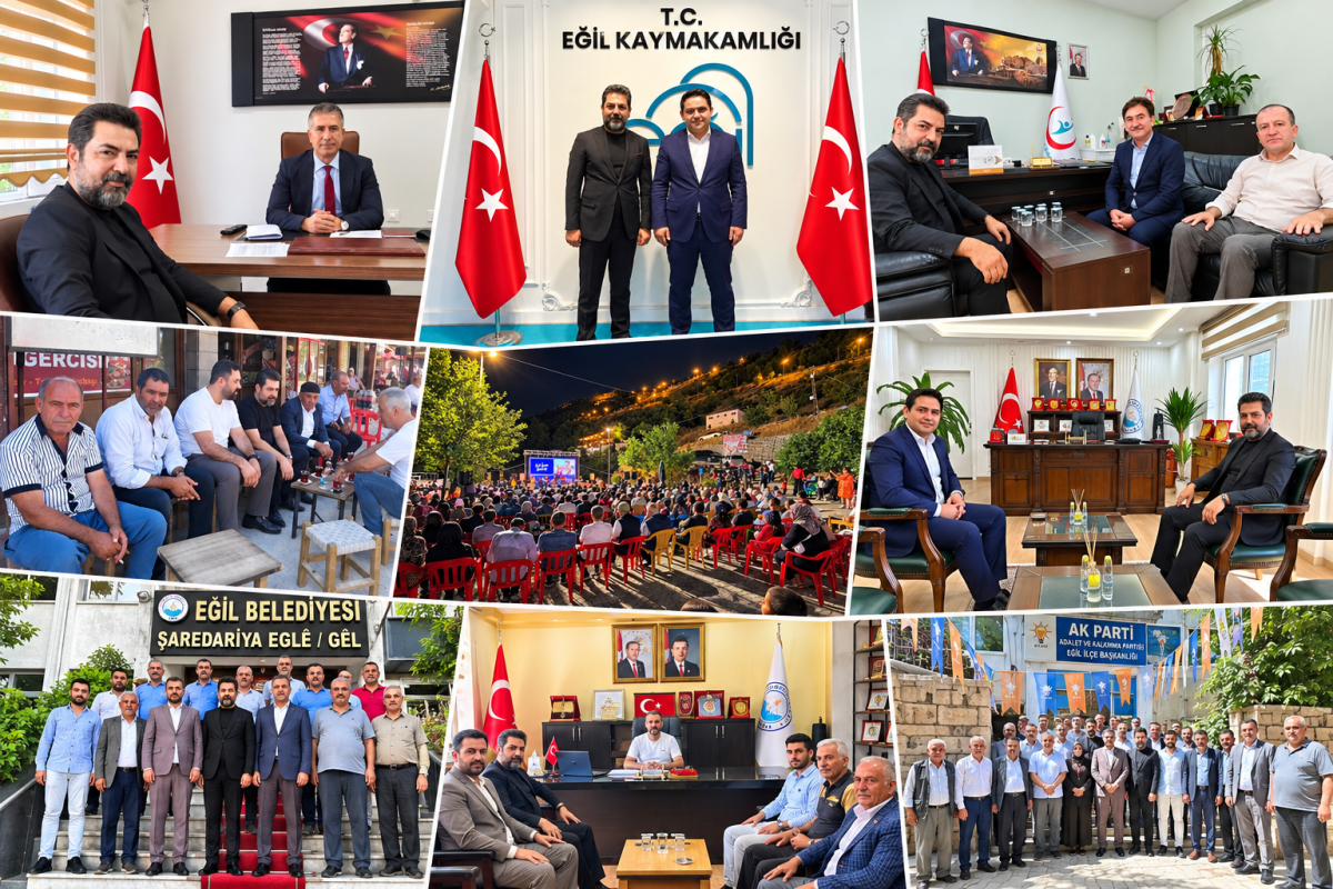 Eğil’de Kurumlar Ve Vatandaşlarla Kapsamlı İstişare