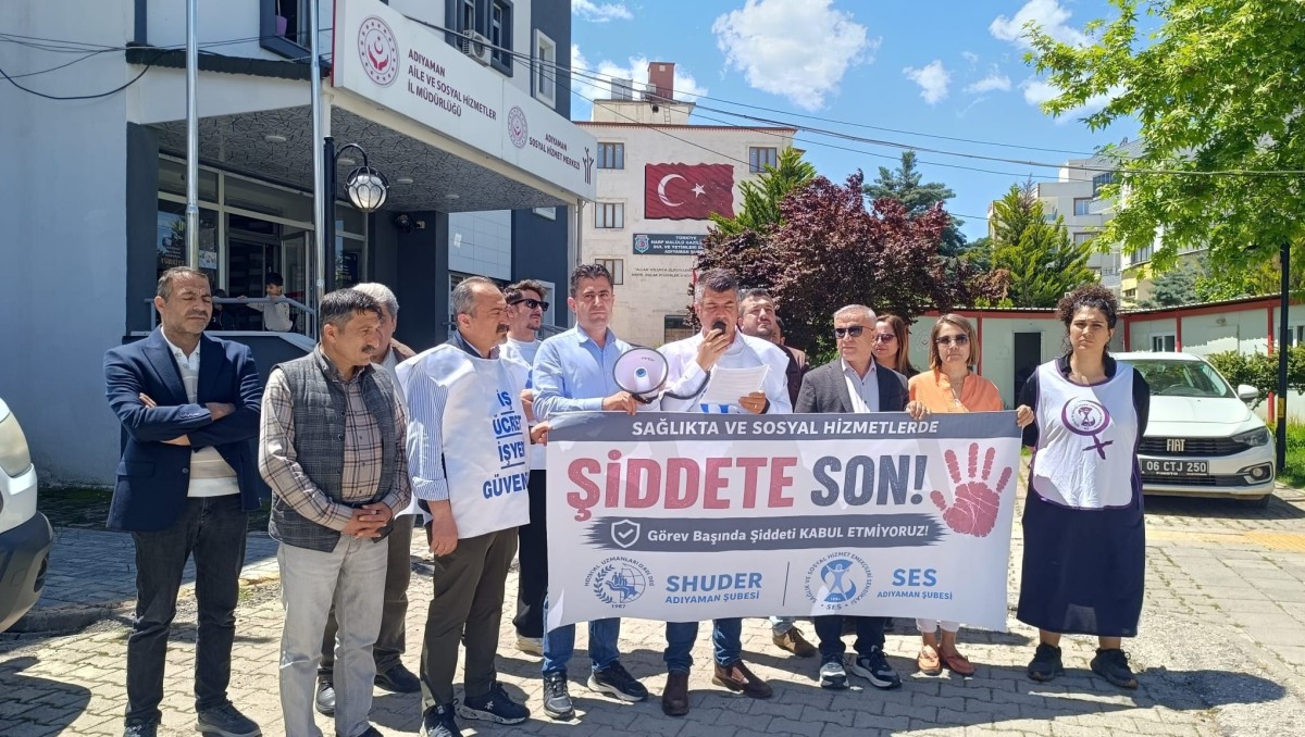 Hakkari’deı SES ve SHUDER Basın Açıklaması gerçekleştirdi 