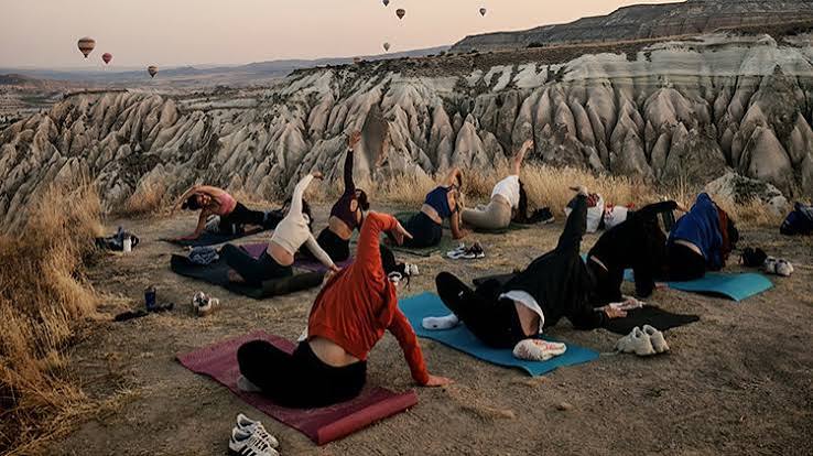 Kapadokya’da İlk Bi’Yoga Fest’e Yoğun İlgi