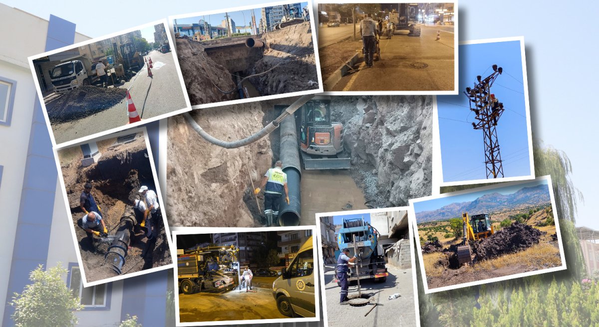 DİSKİ, Diyarbakır Genelinde Altyapı Çalışmalarını Sürdürdü