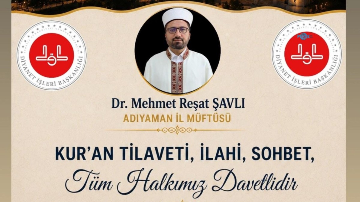 Müftülüğükten Mevlid Kandili daveti: Kur'an tilaveti, ilahi ve sohbet Meydan Camii'nde
