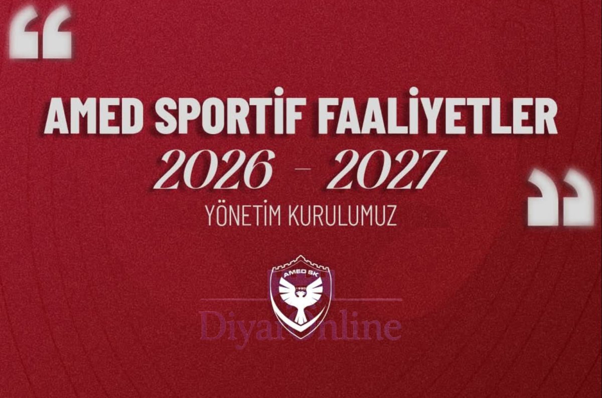 AMEDSPOR'DA YENİ DÖNEM RESMEN BAŞLADI