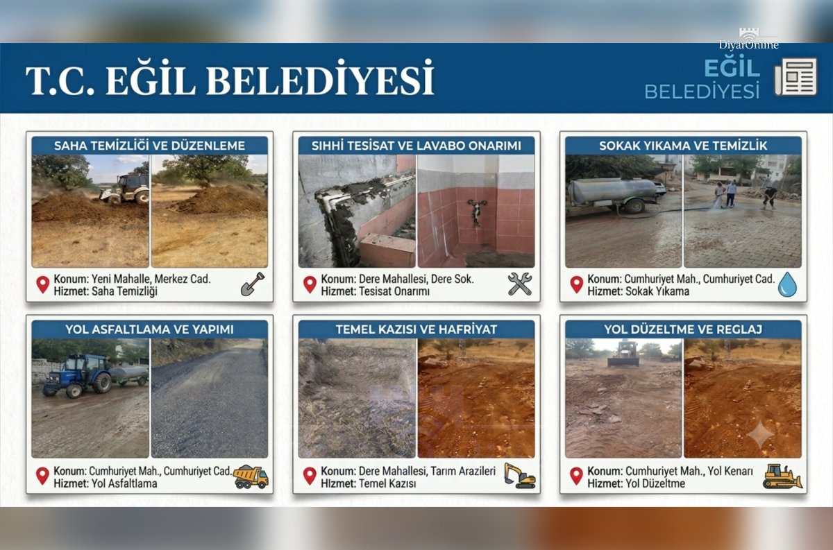 Eğil Belediye Başkanı Fırat Seydaoğlu: Sosyal Belediyecilik Anlayışıyla Çalışmalar Sürüyor