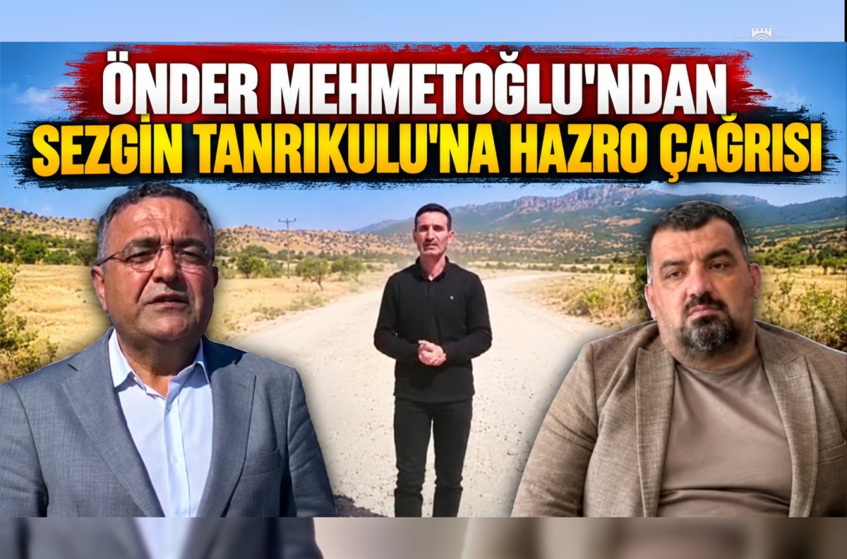 Önder Mehmetoğlu Sezgin Tanrıkuluna Hazro Çağrısı Yaptı