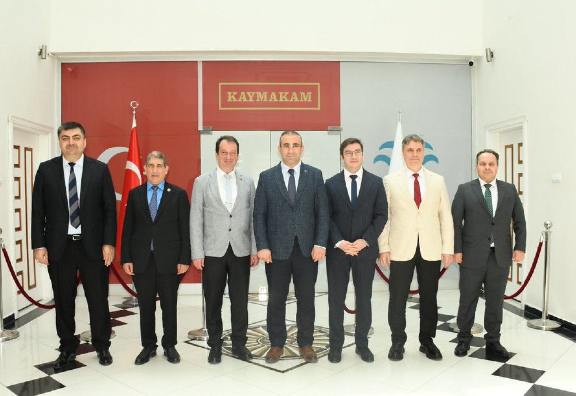 Rektör Eronat’tan Bismil Kaymakamlığı’na Kurumsal İş Birliği Ziyareti
