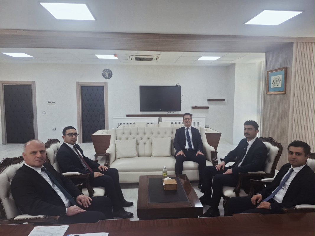Adalet Bakanlığı Heyetinden İl Millî Eğitim Müdürü Salih Sadoğlu’na Ziyaret