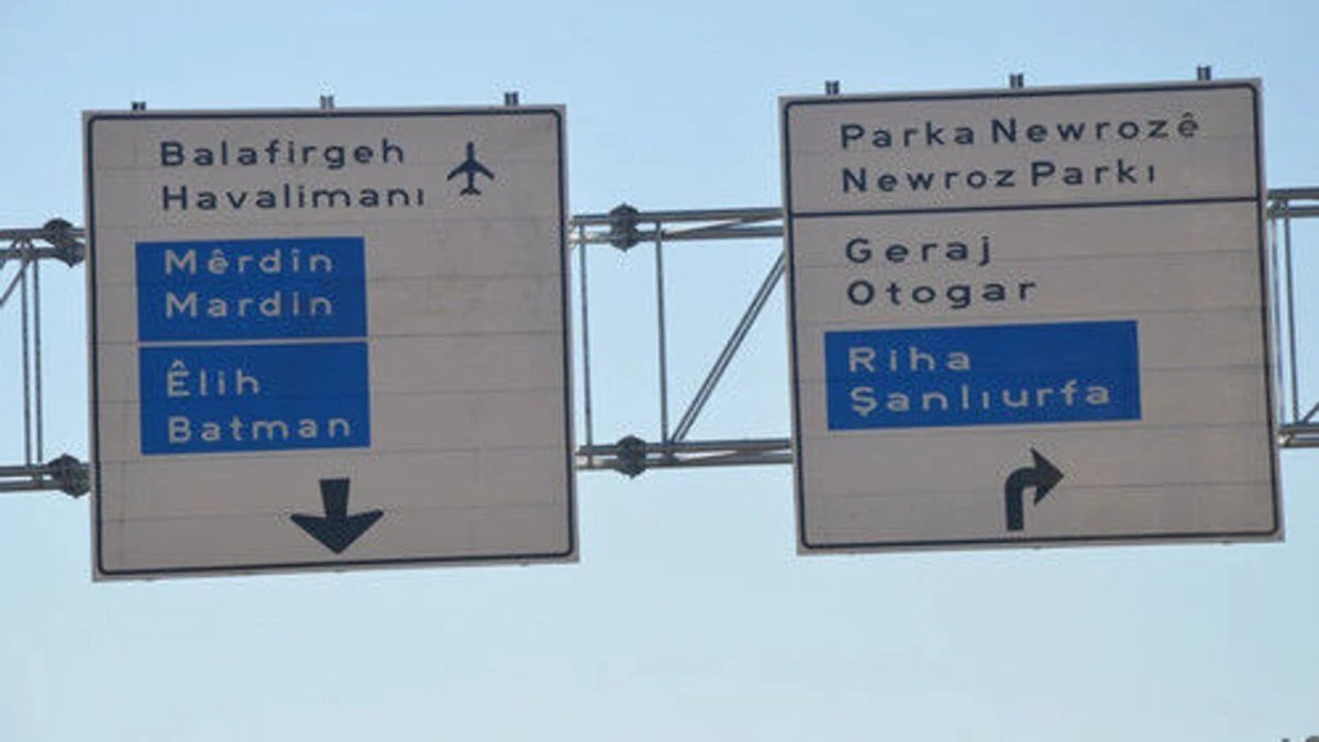 Diyarbakırda Değiştirilen Tabelalar Tartışma Yarattı