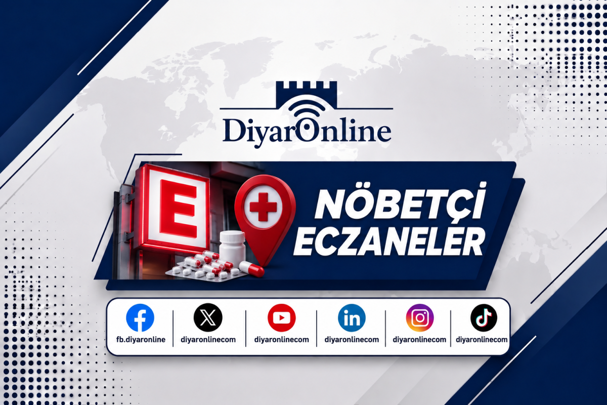 Diyarbakır’da 7 Eylül 2026 Nöbetçi Eczaneler
